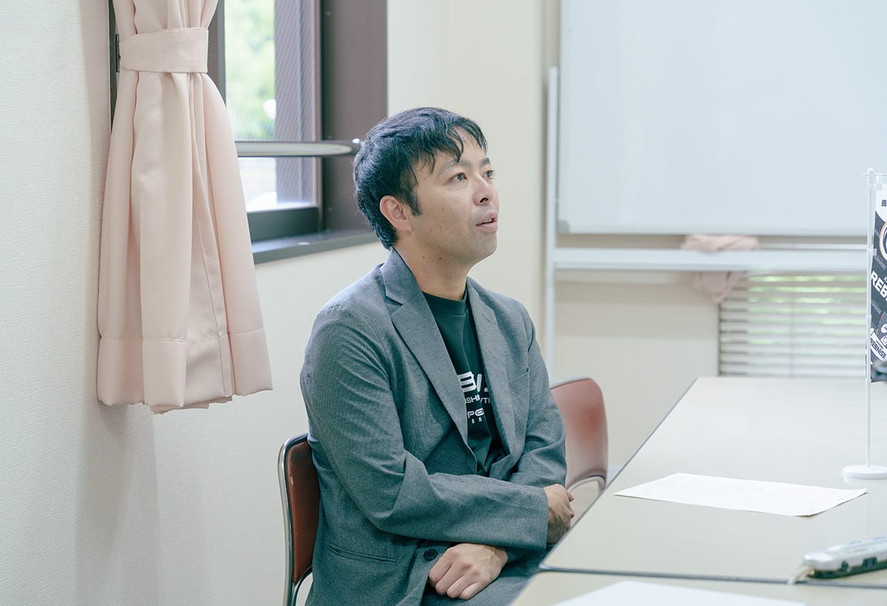 今後の展望を語る吉田匠摩さま